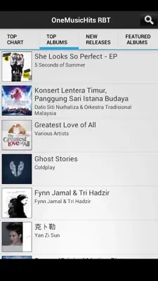 OneMusicHits RBT android App screenshot 2