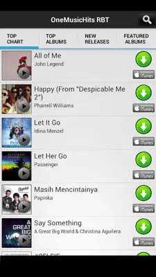 OneMusicHits RBT android App screenshot 3